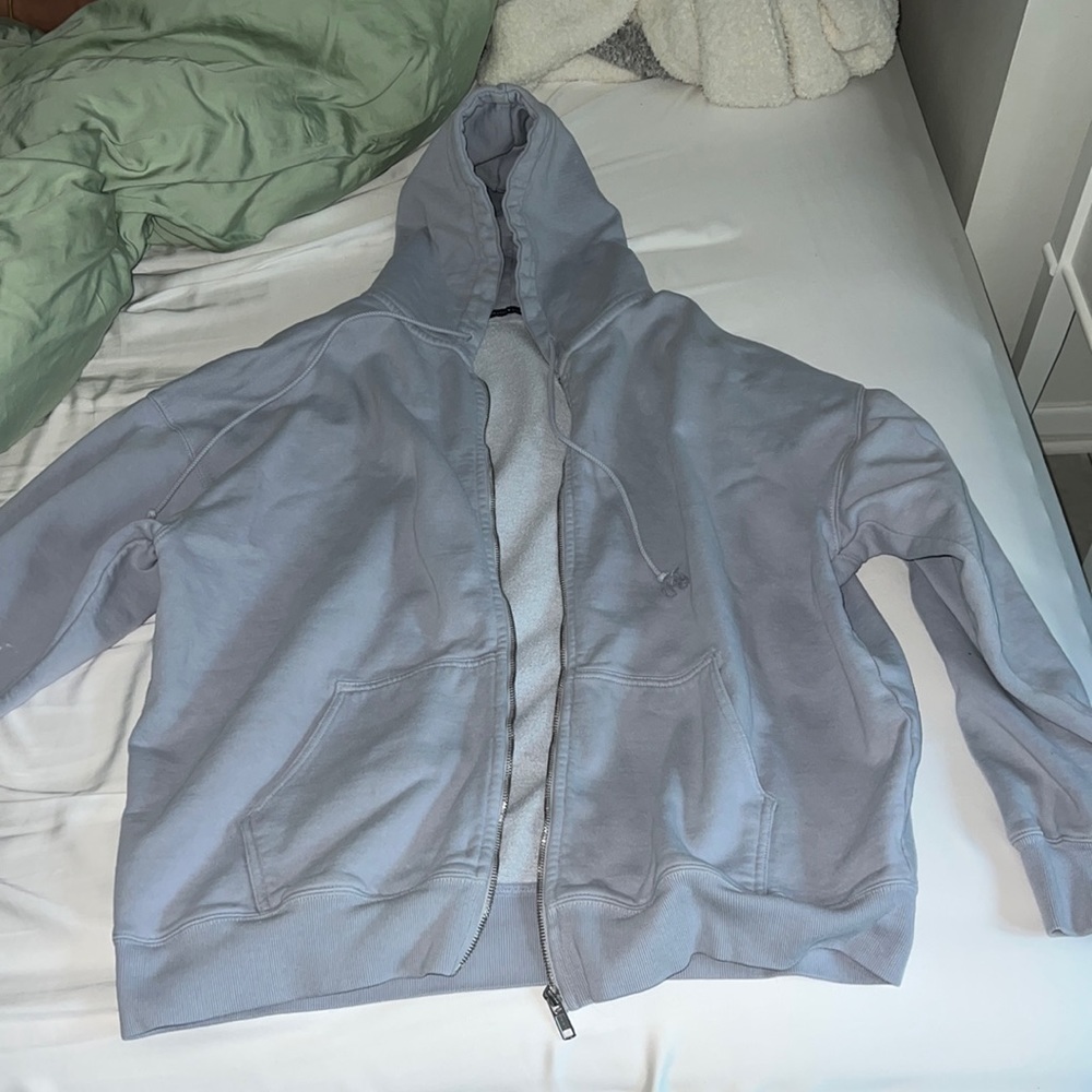 Brandy Melville oversized zip up